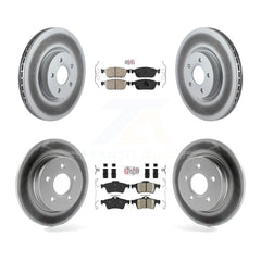 Transit Auto KGA-102467 Disc Brake Kit for 2013-2018 Ford Focus - Front and Rear