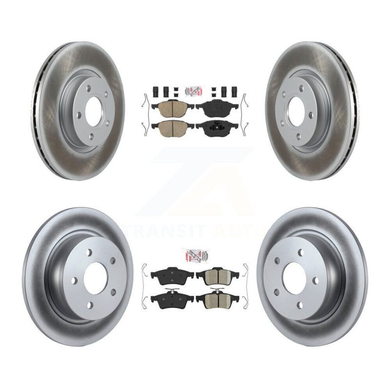 Transit Auto KGA-102472 Disc Brake Kit for 2013-2017 Ford C-Max, Ford Escape - Front and Rear