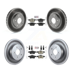 Transit Auto KGA-102473 Disc Brake Kit for 2013-2018 Ford C-Max - Front and Rear