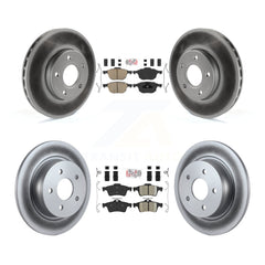 Transit Auto KGA-102474 Disc Brake Kit for 2013-2018 Ford C-Max - Front and Rear