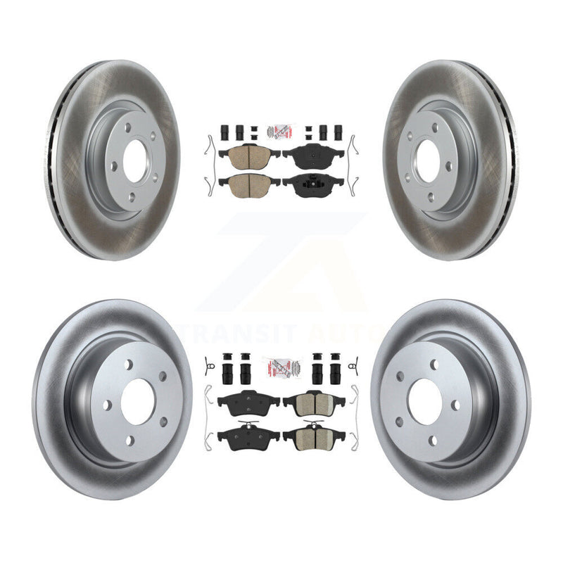 Transit Auto KGA-102476 Disc Brake Kit for 2013-2017 Ford C-Max, Ford Escape - Front and Rear