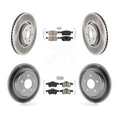 Transit Auto KGA-102487 Disc Brake Kit for 2013-2018 Ford Focus - Front and Rear