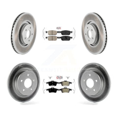 Transit Auto KGA-102489 Disc Brake Kit for 2013-2018 Ford Focus - Front and Rear