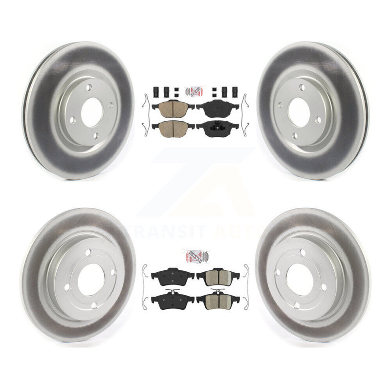Transit Auto KGA-102499 Disc Brake Kit for 2018-2022 Ford EcoSport - Front and Rear