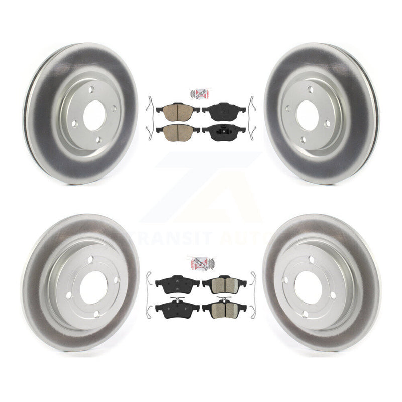 Transit Auto KGA-102500 Disc Brake Kit for 2018-2022 Ford EcoSport - Front and Rear
