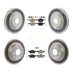 Transit Auto KGA-102501 Disc Brake Kit for 2018-2021 Ford EcoSport - Front and Rear