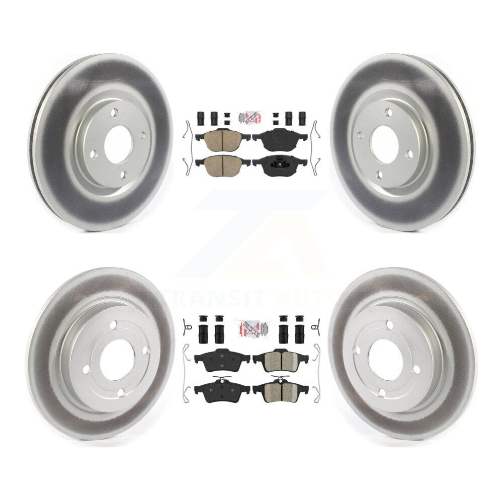 Transit Auto KGA-102503 Disc Brake Kit for 2018-2022 Ford EcoSport - Front and Rear