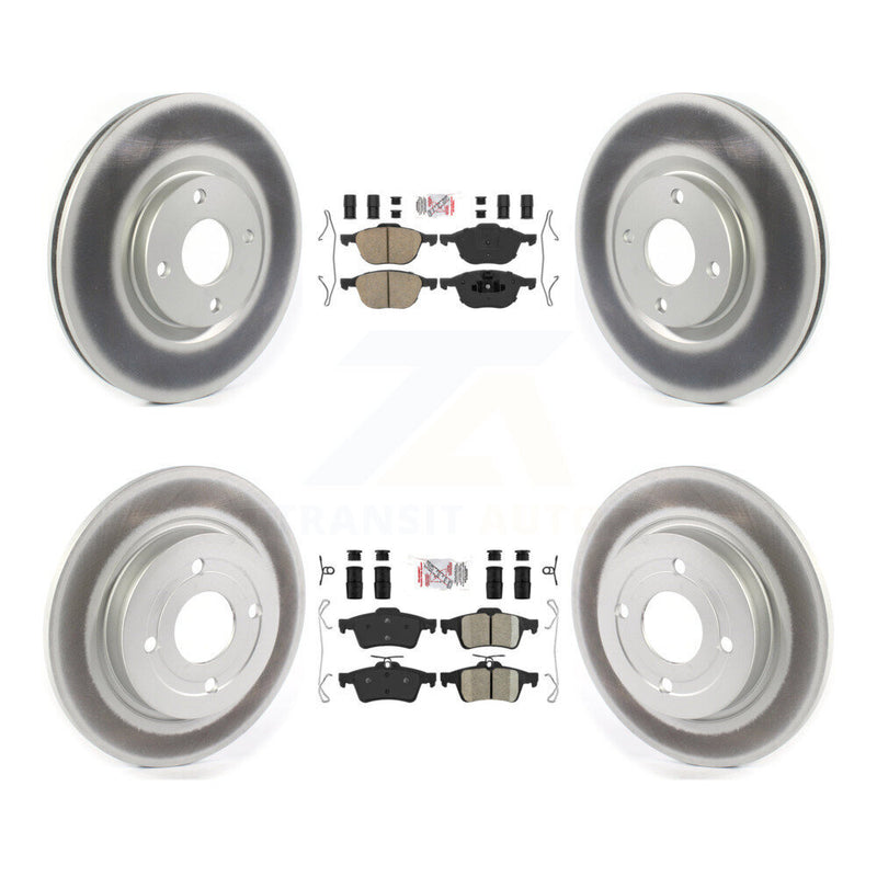 Transit Auto KGA-102503 Disc Brake Kit for 2018-2022 Ford EcoSport - Front and Rear