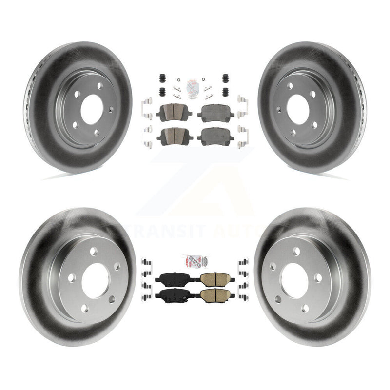 Transit Auto KGA-102516 Disc Brake Kit for 2004-2012 Chevrolet Malibu, Pontiac G5 and More - Front and Rear