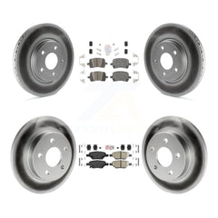 Transit Auto KGA-102518 Disc Brake Kit for 2004-2012 Chevrolet Malibu, Pontiac G5 and More - Front and Rear