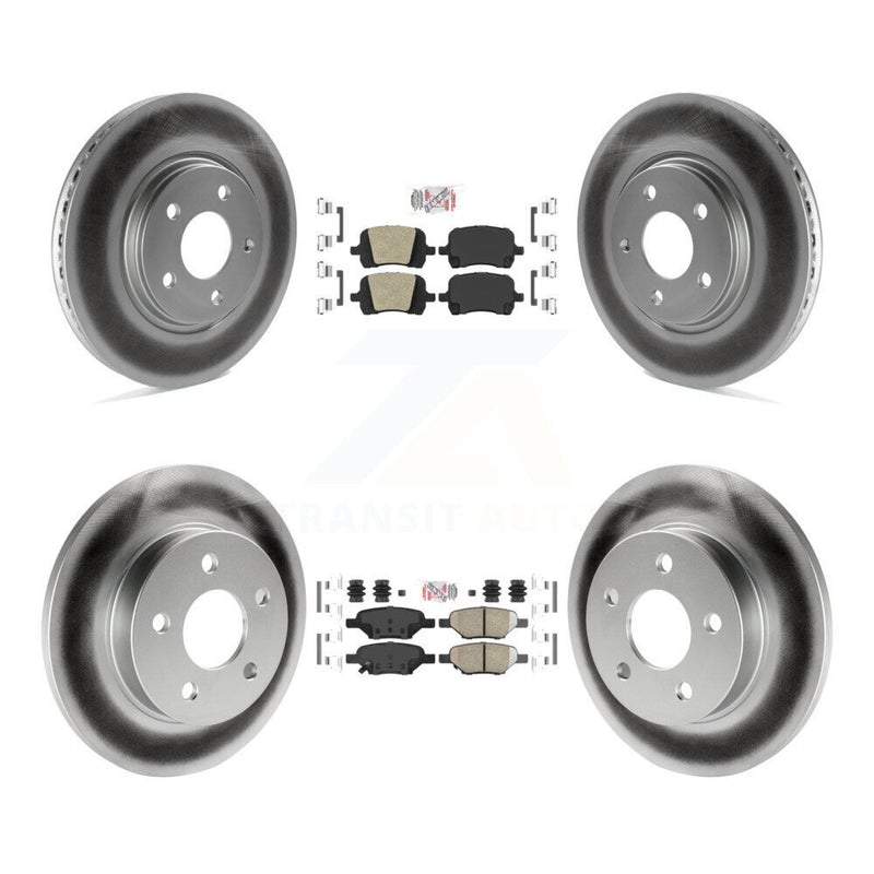 Transit Auto KGA-102519 Disc Brake Kit for 2004-2012 Chevrolet Malibu, Pontiac G5 and More - Front and Rear