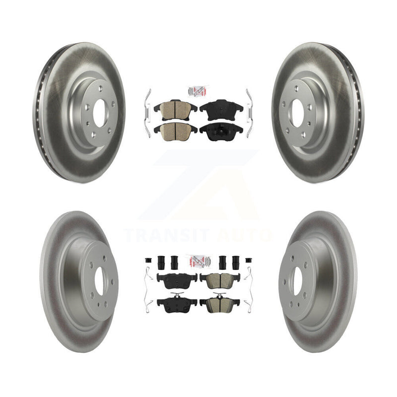 Transit Auto KGA-102521 Disc Brake Kit for 2013-2018 Ford Fusion, Lincoln MKZ - Front and Rear