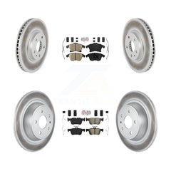 Transit Auto KGA-102522 Disc Brake Kit for 2013-2020 Ford Fusion, Lincoln MKZ - Front and Rear