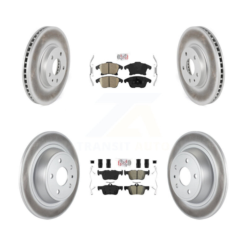 Transit Auto KGA-102523 Disc Brake Kit for 2013-2020 Ford Fusion, Lincoln MKZ - Front and Rear
