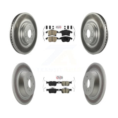 Transit Auto KGA-102524 Disc Brake Kit for 2013-2018 Ford Fusion, Lincoln MKZ - Front and Rear
