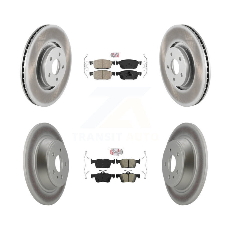 Transit Auto KGA-102529 Disc Brake Kit for 2015-2019 Lincoln MKC - Front and Rear