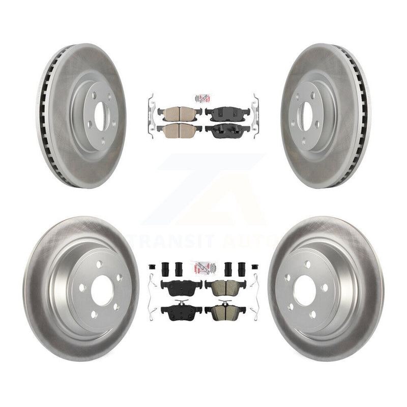 Transit Auto KGA-102530 Disc Brake Kit for 2018-2020 Lincoln Continental - Front and Rear