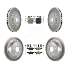 Transit Auto KGA-102532 Disc Brake Kit for 2015-2019 Ford Edge - Front and Rear
