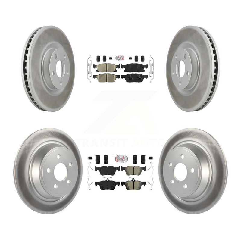 Transit Auto KGA-102532 Disc Brake Kit for 2015-2019 Ford Edge - Front and Rear