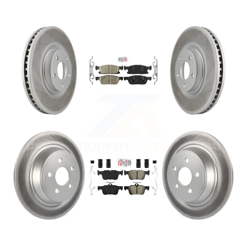 Transit Auto KGA-102533 Disc Brake Kit for 2015-2019 Ford Edge - Front and Rear