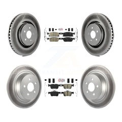 Transit Auto KGA-102534 Disc Brake Kit for 2015-2023 Ford Edge, Lincoln Nautilus, Lincoln MKX - Front and Rear