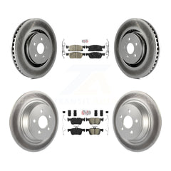 Transit Auto KGA-102535 Disc Brake Kit for 2015-2023 Ford Edge, Lincoln Nautilus, Lincoln MKX - Front and Rear