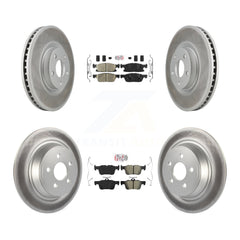 Transit Auto KGA-102536 Disc Brake Kit for 2015-2019 Ford Edge - Front and Rear