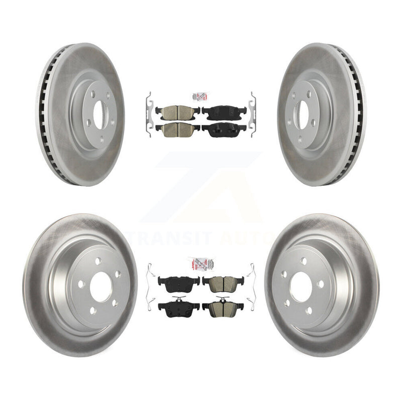 Transit Auto KGA-102537 Disc Brake Kit for 2015-2019 Ford Edge - Front and Rear