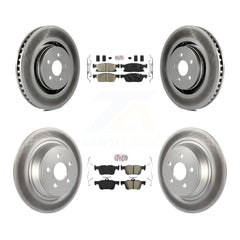 Transit Auto KGA-102538 Disc Brake Kit for 2015-2023 Ford Edge, Lincoln Nautilus, Lincoln MKX - Front and Rear