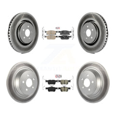 Transit Auto KGA-102541 Disc Brake Kit for 2017-2020 Lincoln Continental, Ford Fusion, Lincoln MKZ - Front and Rear