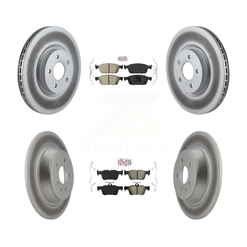 Transit Auto KGA-102553 Disc Brake Kit for 2017-2019 Lincoln MKC, Ford Escape - Front and Rear