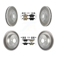 Transit Auto KGA-102572 Disc Brake Kit for 2019-2020 Ford SSV Plug-In Hybrid - Front and Rear