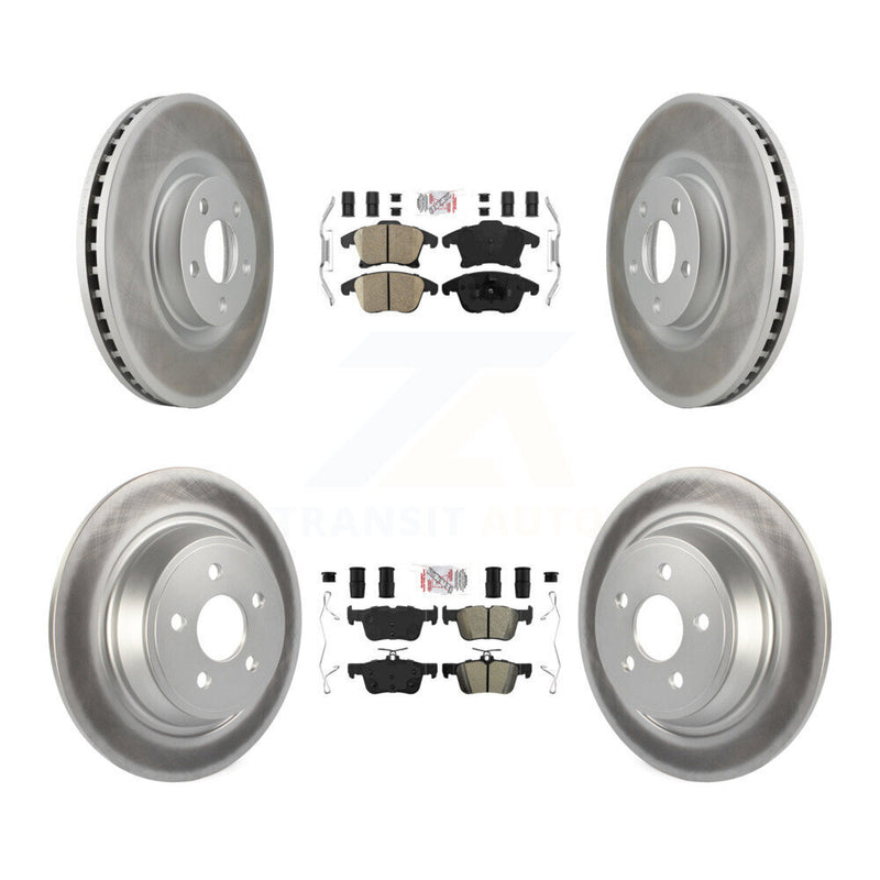 Transit Auto KGA-102572 Disc Brake Kit for 2019-2020 Ford SSV Plug-In Hybrid - Front and Rear