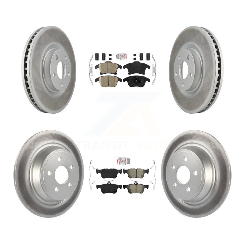 Transit Auto KGA-102574 Disc Brake Kit for 2019-2020 Ford SSV Plug-In Hybrid - Front and Rear