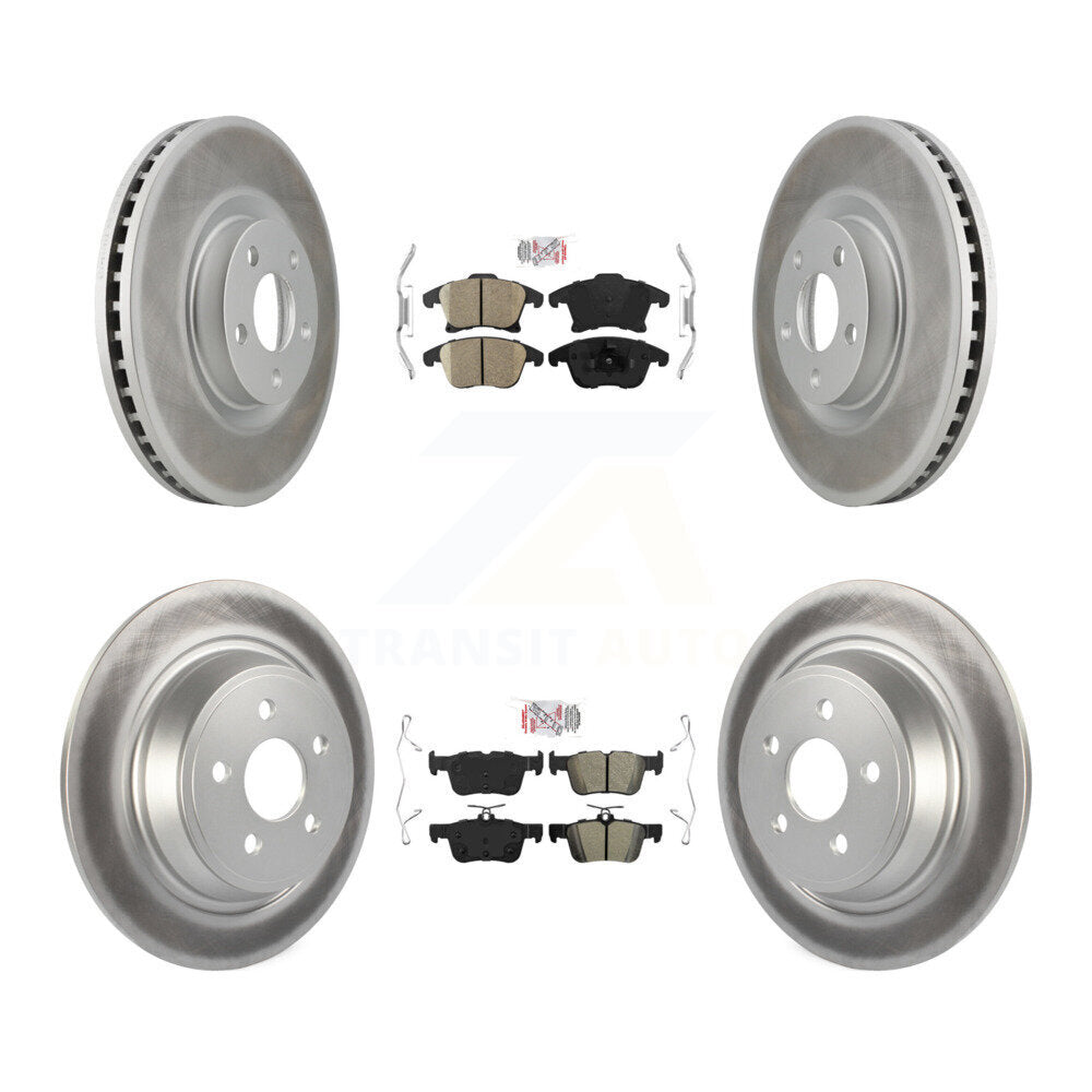 Transit Auto KGA-102575 Disc Brake Kit for 2019-2020 Ford SSV Plug-In Hybrid - Front and Rear