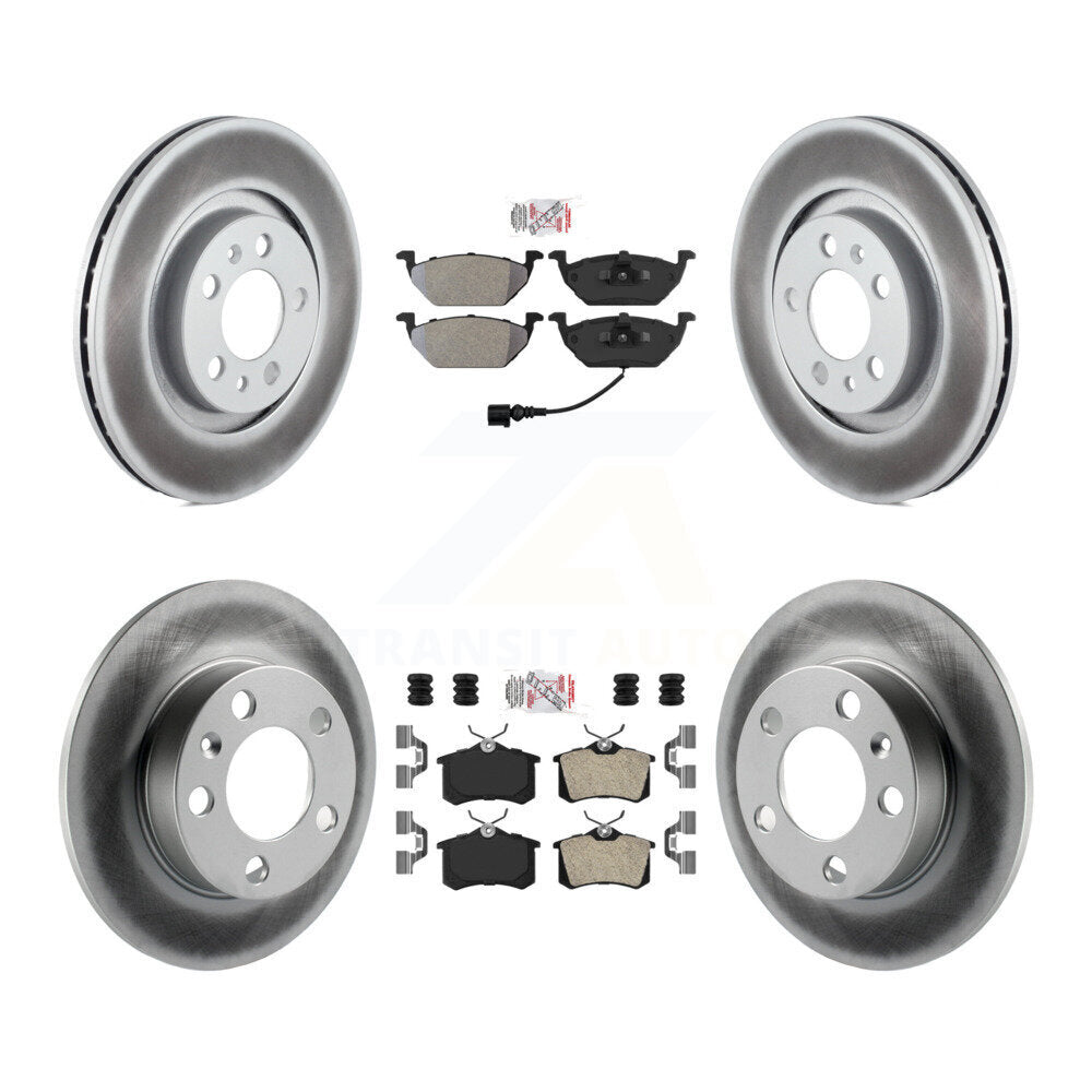 Transit Auto KGA-102589 Disc Brake Kit for 2007-2010 Volkswagen Beetle - Front and Rear