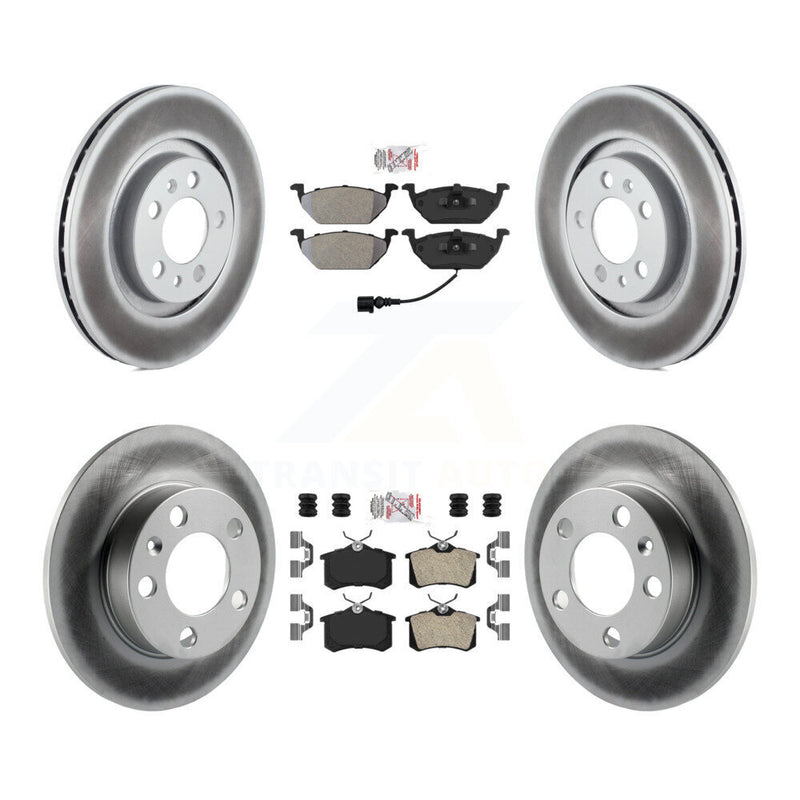 Transit Auto KGA-102589 Disc Brake Kit for 2007-2010 Volkswagen Beetle - Front and Rear