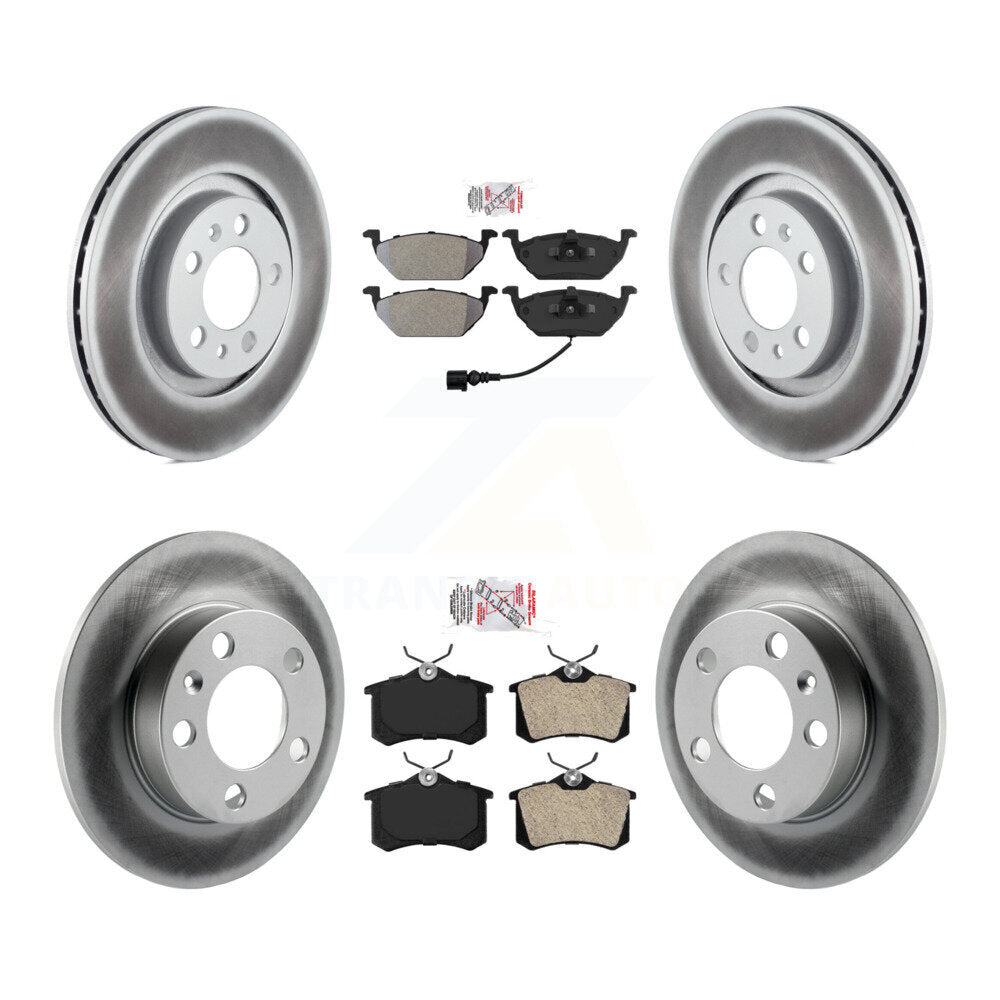 Transit Auto KGA-102593 Disc Brake Kit for 2007-2010 Volkswagen Beetle - Front and Rear