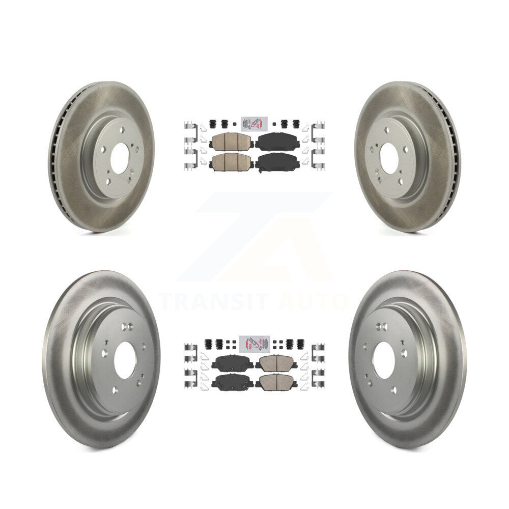 Transit Auto KGA-102599 Disc Brake Kit for 2017-2023 Honda CR-V - Front and Rear