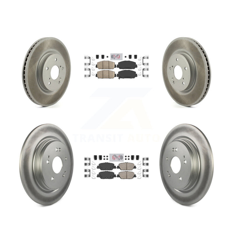 Transit Auto KGA-102599 Disc Brake Kit for 2017-2023 Honda CR-V - Front and Rear