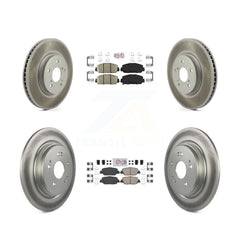 Transit Auto KGA-102600 Disc Brake Kit for 2017-2023 Honda CR-V - Front and Rear