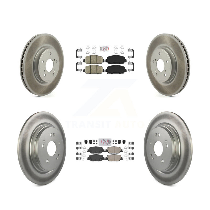 Transit Auto KGA-102600 Disc Brake Kit for 2017-2023 Honda CR-V - Front and Rear