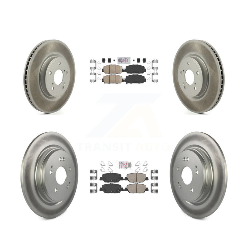 Transit Auto KGA-102601 Disc Brake Kit for 2017-2023 Honda CR-V - Front and Rear