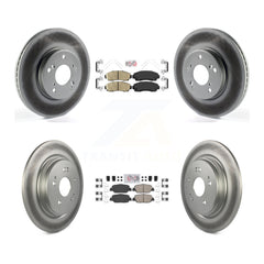 Transit Auto KGA-102607 Disc Brake Kit for 2020 Honda CR-V - Front and Rear