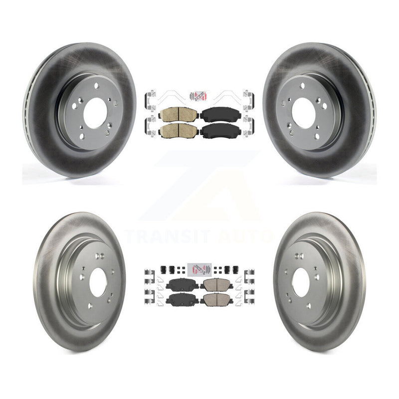 Transit Auto KGA-102607 Disc Brake Kit for 2020 Honda CR-V - Front and Rear