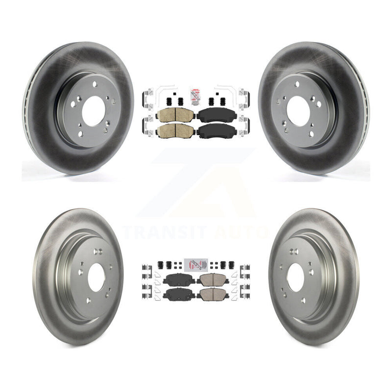 Transit Auto KGA-102608 Disc Brake Kit for 2020 Honda CR-V - Front and Rear