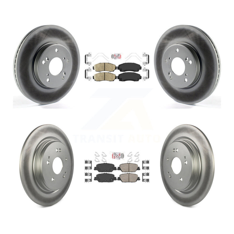 Transit Auto KGA-102613 Disc Brake Kit for 2020 Honda CR-V - Front and Rear