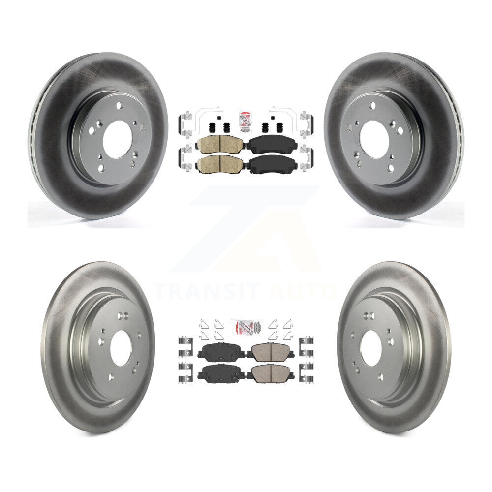 Transit Auto KGA-102614 Disc Brake Kit for 2020 Honda CR-V - Front and Rear