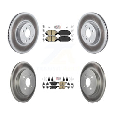 Transit Auto KGA-102615 Disc Brake Kit for 2012-2018 Toyota Yaris - Front and Rear