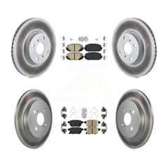 Transit Auto KGA-102616 Disc Brake Kit for 2012-2018 Toyota Yaris - Front and Rear